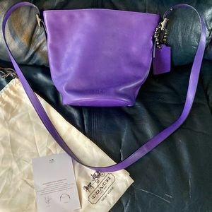 Coach purse bucket bag eeeuc